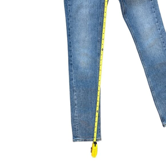 OFF-WHITE Diag Roses 5 Pocket Womens Skinny Jeans Size 27 - Picture 5 of 8